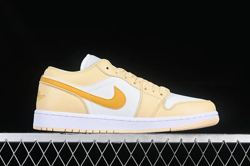 All categories Air Jordan Jordan series basketball shoes Air Jordan 1 Low Air Jordan 1 Low "Yellow" AJ1 Joe 1 Banana Yellow Low-top cultural casual sneakers DC0774-170